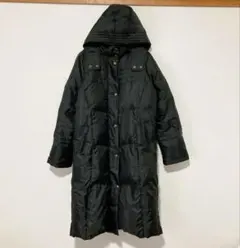 美品　ミズノ　ベンチコート　ダウンコート　L 黒　ブラック　スポーツ観戦