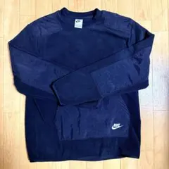 NIKE ナイキ フリース ジャケット プルオーバー ブラック 黒 S ボア