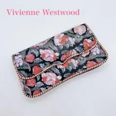 【希少・美品】Vivienne Westwood ボタニカル柄 ベージュ×黒