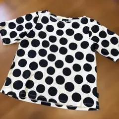 UNIQLO × marimekko ドット柄 半袖Tシャツ S マリメッコのサムネイル