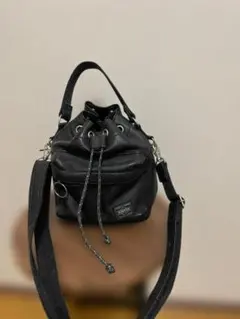 PORTERLewisLeathersルイスレザーポターボディバッグウエスト黒 - メルカリ