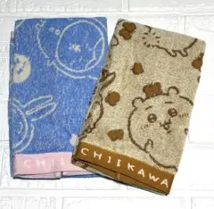 ちいかわ フェイスタオル 2枚セット