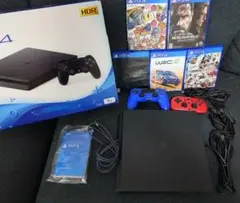 ​【大容量1TB】PS4 Slim 2200B 本体＋ゲーム5本＋コントローラー