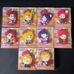 ヒロアカ 耳朗響香 ホークス 等 ラバーストラップ ラバスト コンプセット