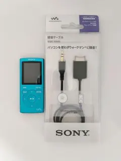 SONY ウォークマンAシリーズ16GBビリジアンブルー充電・録音ケーブルセット SONY ウォークマンAシリーズ16GBビリジアンブルー充電・録音ケーブルセット