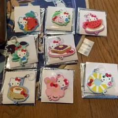 ハローキティ ラバーマスコット8個セット　イオン限定