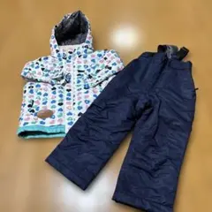 子ども用スキーウェアセット（ハート柄）