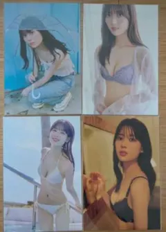 乃木坂46 岩本蓮加 いたずらな風 写真集 封入特典ポストカード4枚
