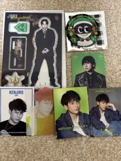 三代目　健二郎　アクスタ　缶バッチ　フォトカード　シークレット