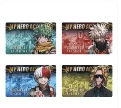 ヒロアカ バースデイコレクションカード 爆豪勝己 轟焦凍 緑谷出久 オールマイト