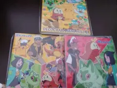 デコキャラシールホルダー ポケモンパン 3点セット