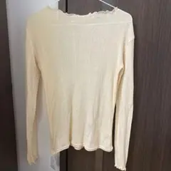 chocol raffine robe クリーム色 長袖トップス 未使用タグ付き