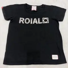 ROIAL カジュアル 黒 Tシャツのサムネイル