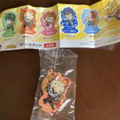 僕のヒーローアカデミア 「爆豪勝己 」ラバースタンド　くら寿司　びっくらポン