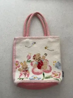 ファミリア  シェニールバック　アリス familiar - 【新品 タグ付き】ファミリア シェニール織 バッグ