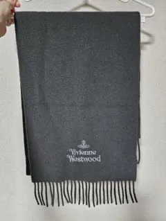 Vivienne Westwood ウールマフラー グレーのサムネイル