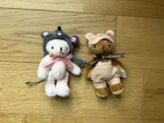 TULLY'S COFFEE ベアフル マスコット 2体セットのサムネイル