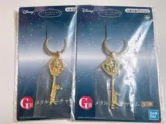 ディズニー　一番くじ　ディズニープリンセス　メタルキーチャーム