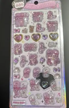 新品エスターバニーうるちゅるポップシール　ボンボンドロップシール