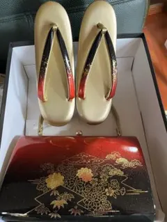 和装用バッグと草履セット Sサイズ　日本製