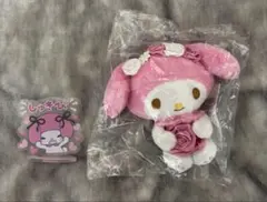 サンリオ ぬいぐるみチャーム賞 マイメロディ アクリルスタンド セット