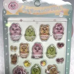 おぱんちゅうさぎキャラクターシール、立体デザイン