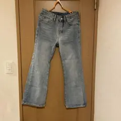 メンズフレアデニム