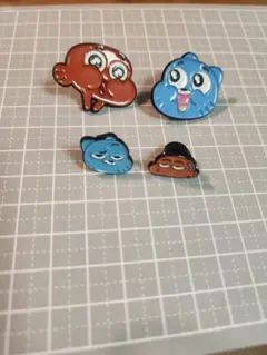 おかしなガムボール　ピンバッジ　ピンズ　ガムボール　ダーウィン　ワタソンのサムネイル