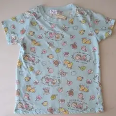 120cm すみっコぐらし Tシャツ ライトブルー