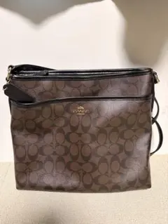 Coach ショルダーバッグ ブラウン ロゴ