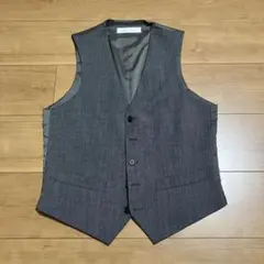Black by VANQUISH ヴァンキッシュ グレー ベスト M - メルカリ