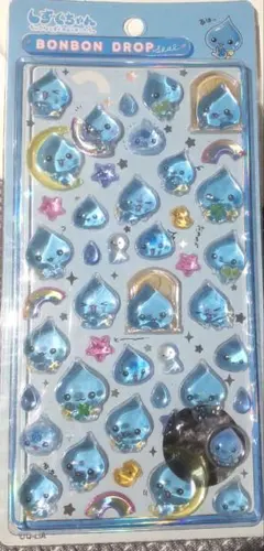 しずくちゃん ボンボンドロップシール