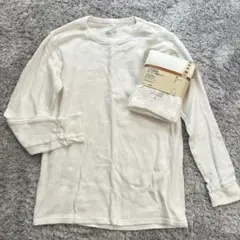 無印良品　あったか綿　厚手　クルーネック長袖Tシャツ　サイズM 2点セット