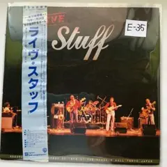 ⁠【帯付LP】STUFF スタッフ / ライヴ・スタッフ レコード フュージョン