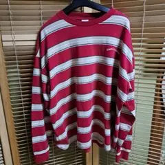 マークゴンザレス　ロングTシャツ　ボーダーカットソー