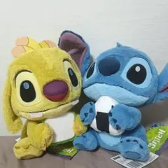 希少　ディズニー　リロ&スティッチ　ぬいぐるみ　ルーベン　スクランプ　2種セット 希少 ディズニー リロ&スティッチ ぬいぐるみ ルーベン