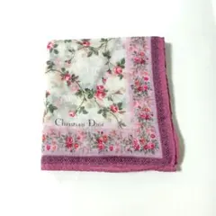 Christian Dior ハンカチ 花柄