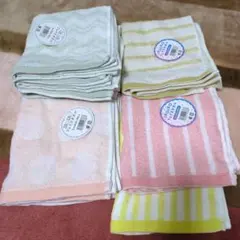 【新品未使用】フェイスタオル8枚セット