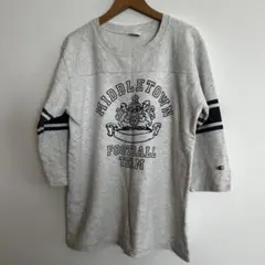 Champion 七分袖フットボールTシャツ チャンピオン