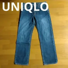 UNIQLO ブルージーンズ ウエスト33インチ Ｌサイズ ストレート