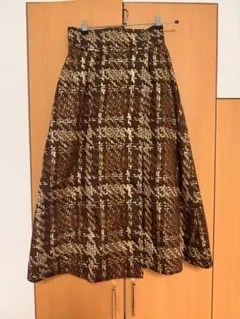 超美品 グレースコンチネンタル ダイアグラム スカート
