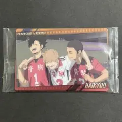 【同梱200円】ハイキュー　ウエハース6 黒尾鉄朗　海信行　夜久衛輔①