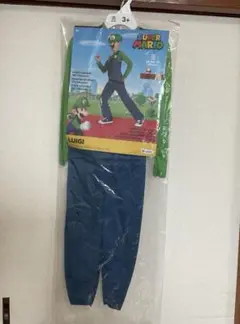新品未使用　ルイージ　コスチューム　スーパーマリオ　ハロウィン