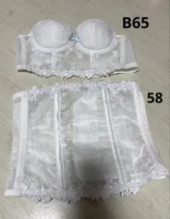 Wacoal ブライダルインナーセット B65 58 ホワイト