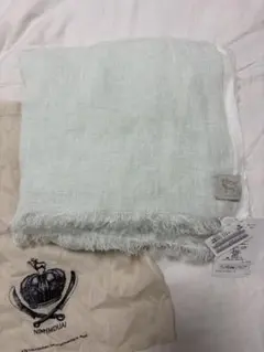 26ss 新品NIMNIMDUAI ニムニムデュアイ リネン ストール 生成り - メルカリ