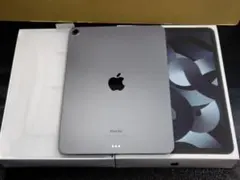 [美品] iPad Air 第5世代 スペースグレイ 64GB WiFiモデル