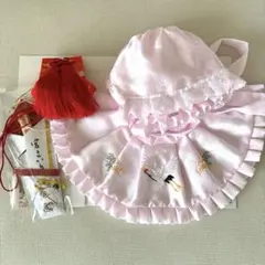 お宮参り　帽子　スタイ　セット