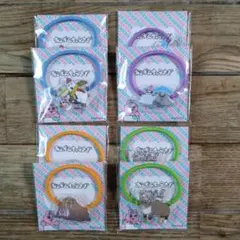 おぱんちゅうさぎアクリルヘアゴム8個セット