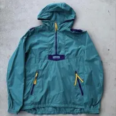 【希少モデル！】columbiaプルオーバージップナイロンジャケット復刻モデル