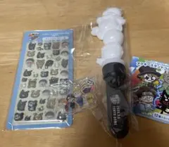 top4 ライブグッズ　ペンライト　アクスタ